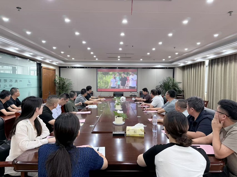 水建集团党总支开展8月份党员“统一活动日”活动